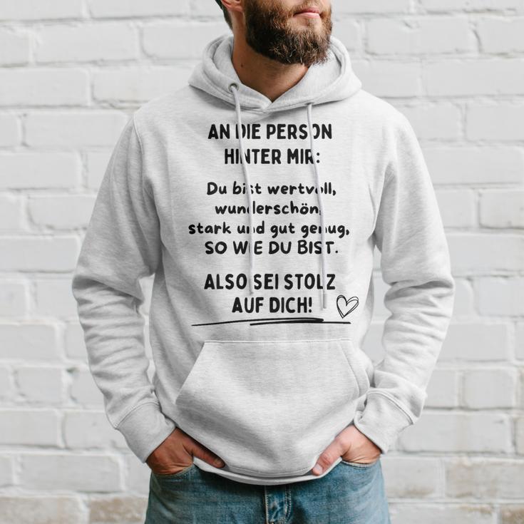 Du Bist Gut Genug Gray Kapuzenpullover Geschenke für Ihn