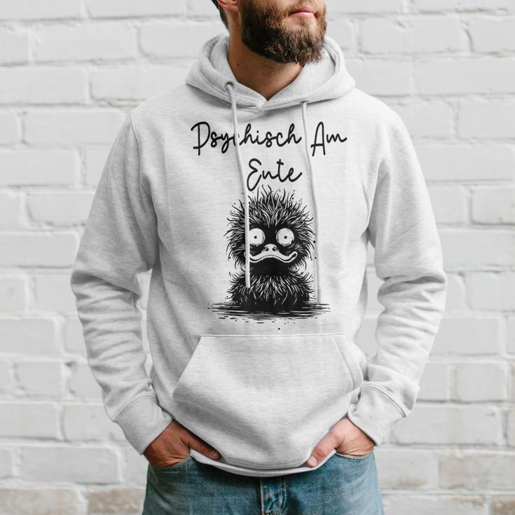 Psychisch Am Ente Psychisch Am Ente Gray Kapuzenpullover Geschenke für Ihn