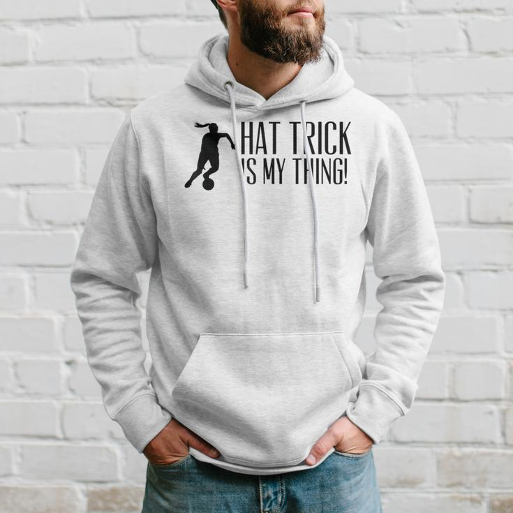 Hattrick Ist Mein Ding Kapuzenpullover Geschenke für Ihn