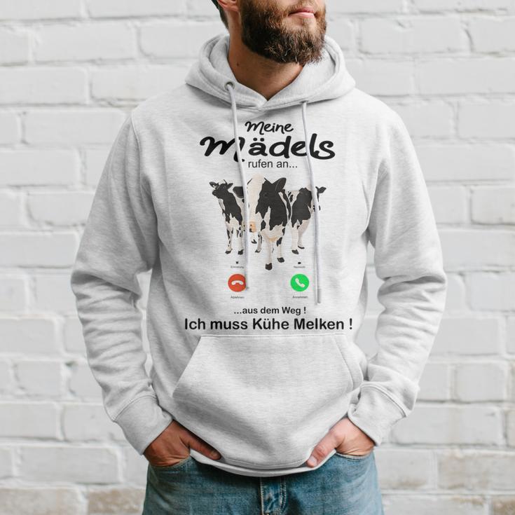 Meine Mäds Rufen An Aus Dem Weg Ich Muss Kühe Melken Cow S Kapuzenpullover Geschenke für Ihn