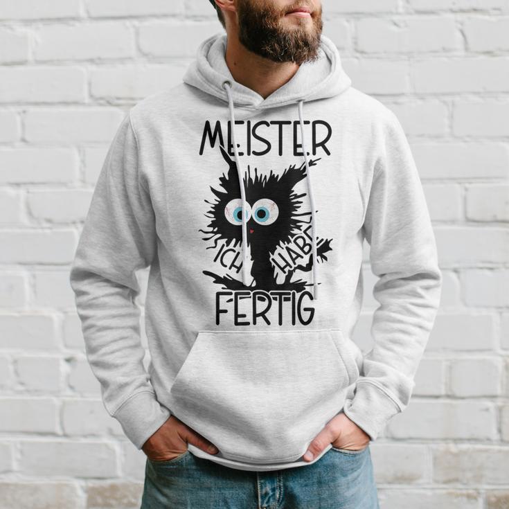 Meister Geschafft Meister Bestanden Gray Kapuzenpullover Geschenke für Ihn