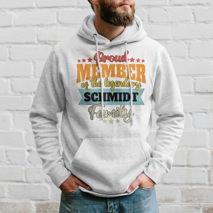 Schmidt Nachname Schmidt Kapuzenjacke Kapuzenpullover Geschenke für Ihn