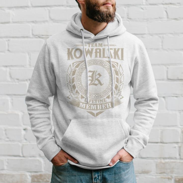 Team Kowalski Lifetime Member Last Name Kowalski Family Kapuzenpullover Geschenke für Ihn