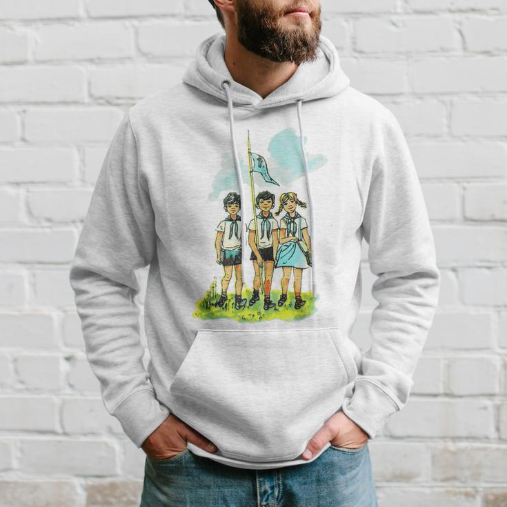 Thälmann Pioniere Seid Ready Retro Nostalgia Kapuzenpullover Geschenke für Ihn