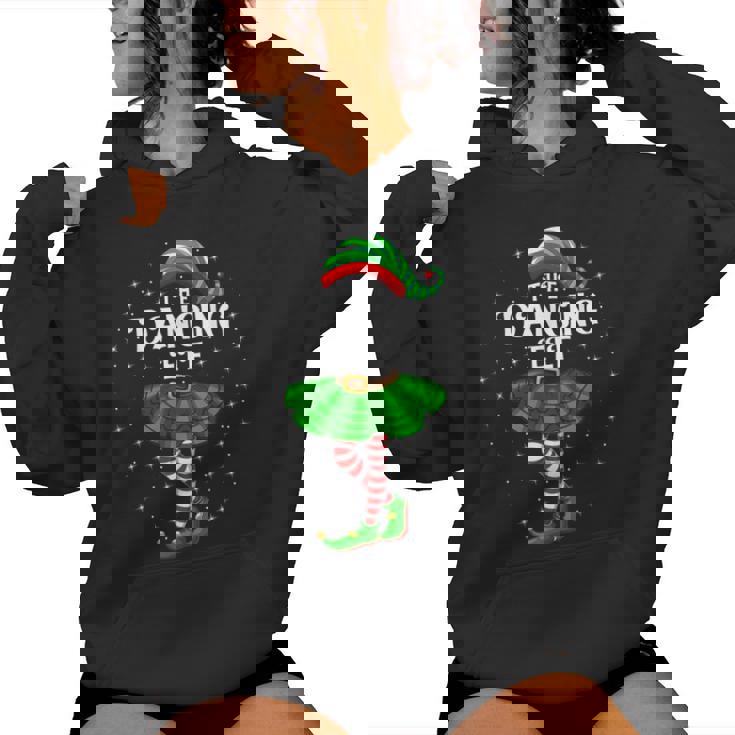 Dancing Elf Christmas Family Matching Girls Xmas Dance Women Hoodie