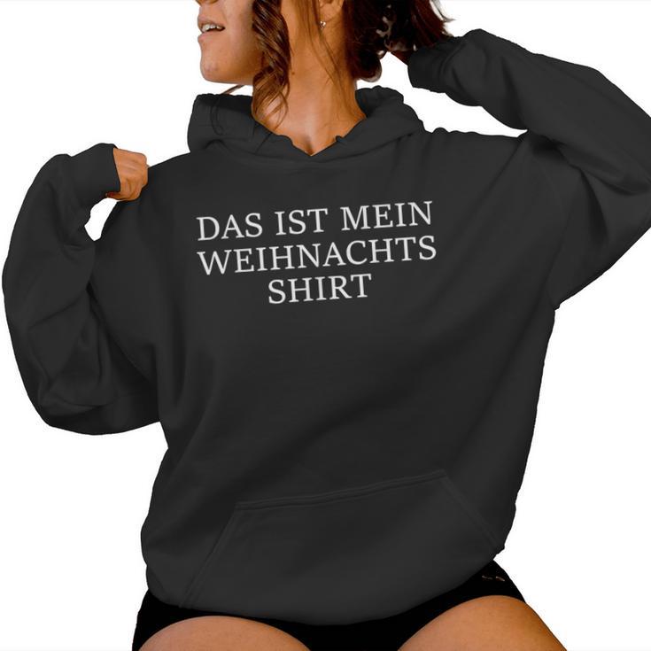 Das Ist Mein Weihnachts Costume Women's Kapuzenpullover für Damen