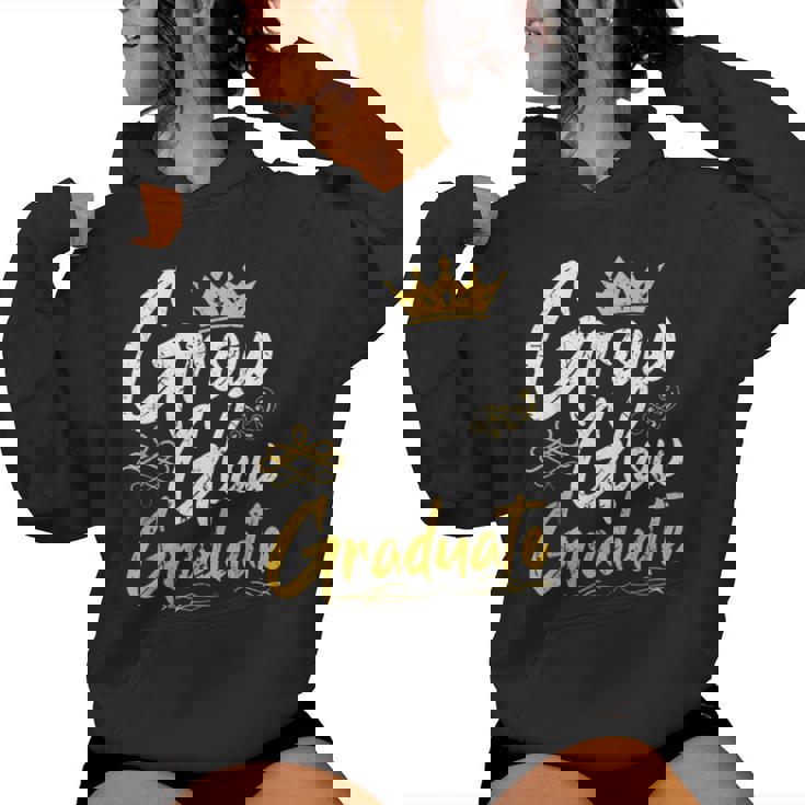 Grow Glow Graduate Student Proud Woman Christmas Women's Hoodie