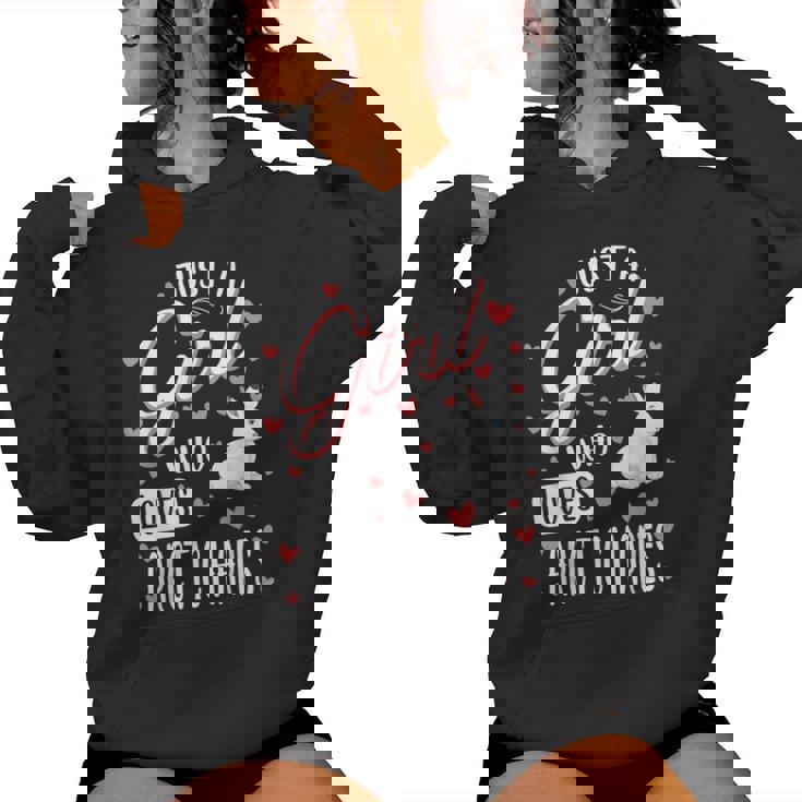 Just A Girl Who Loves Arctic Hares Women's Hoodie