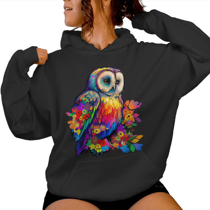 Sweat à Capuche Cottagecore Hibou Floral - Style Naturecore, Esthétique Vintage Pour Femmes Et Filles