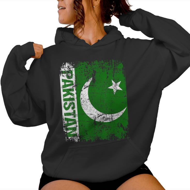 Pakistan Flag Women's Children's Pakistan Kapuzenpullover für Damen