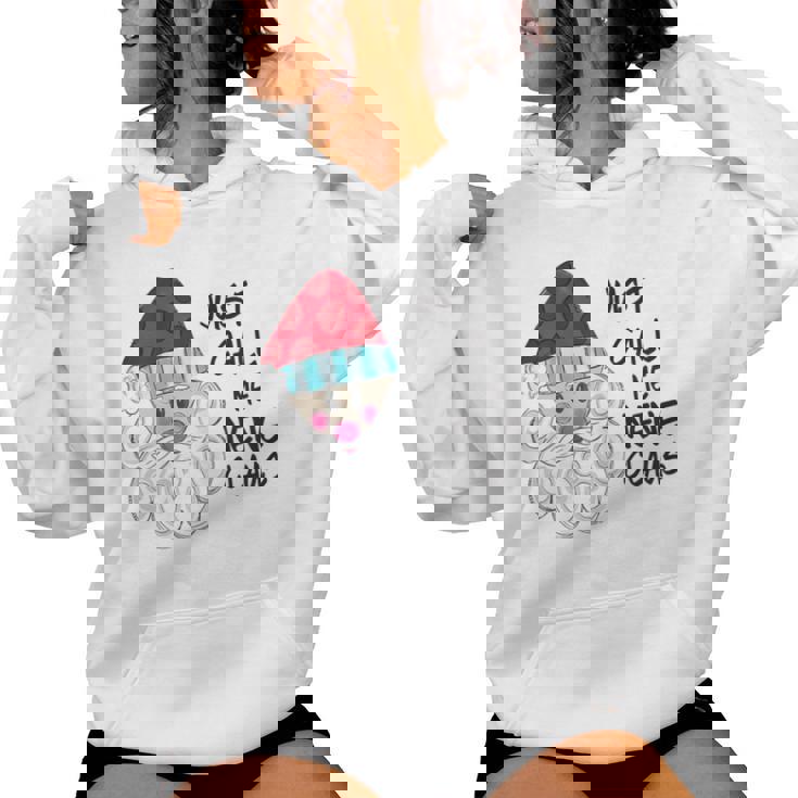 Just Call Me NeNe Claus Santa Claus Christmas Women's Hoodie