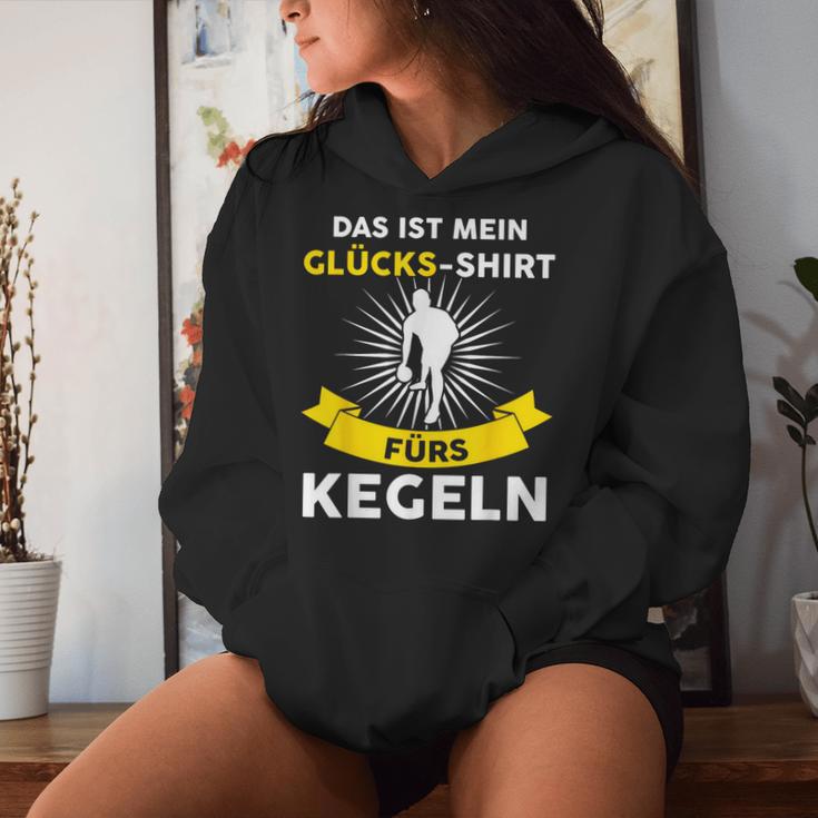 Das Ist Mein Glücks- Für Kegeln Bowling Kegels Kapuzenpullover für Damen Geschenke für Sie