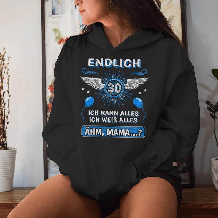 Endlich 30 Ähm Mama 30Th Birthday Son Daughter S Kapuzenpullover für Damen Geschenke für Sie