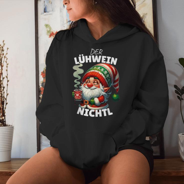 Mulled Wine Gnome Christmas Elf Lühwein Nichtl Kapuzenpullover für Damen Geschenke für Sie