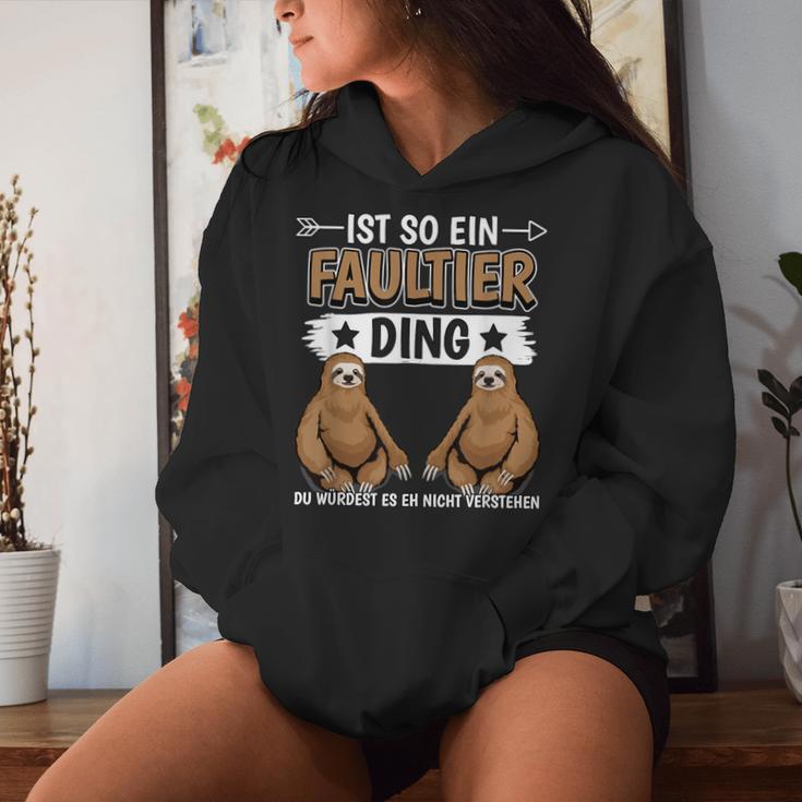 Ist So Ein Slotier Ding Sloths S Kapuzenpullover für Damen Geschenke für Sie