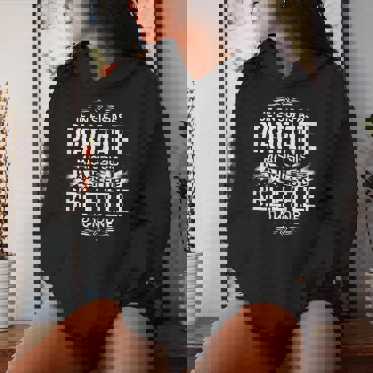 Meilleure Belle-Fille Du Monde Super Cadeau Fête Des Mères Sweat à capuche femme Cadeaux pour elle