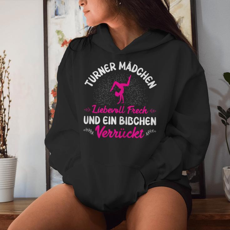 Turner Girl's Liebevoll Frech Gymnastics Gymnastics Kapuzenpullover für Damen Geschenke für Sie