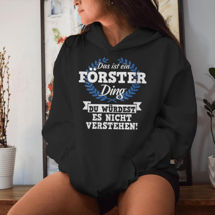 Women's With-Neck Das Ist Ein Förster Ding Du Würdest Es Nichterstehen Kapuzenpullover für Damen Geschenke für Sie