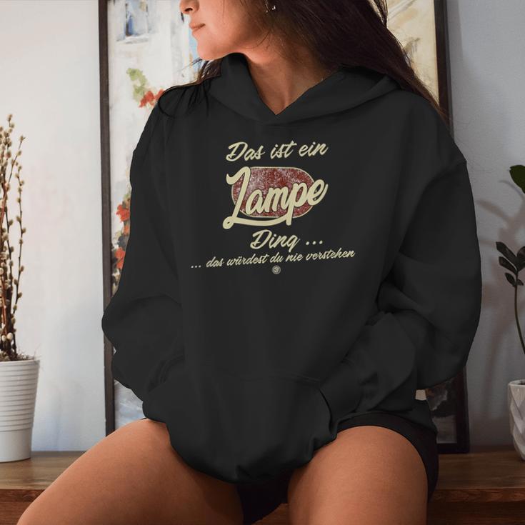 Women's With-Neck Das Ist Ein Lampe Ding Family Lamp Kapuzenpullover für Damen Geschenke für Sie