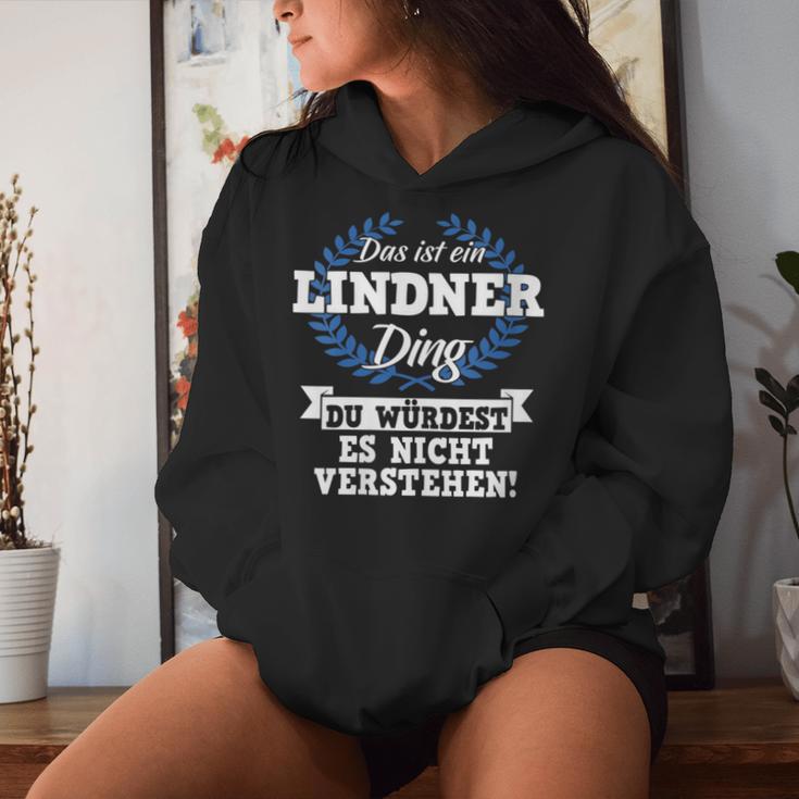 Women's With-Neck Das Ist Ein Lindner Ding Du Würdest Es Nichterstehen Kapuzenpullover für Damen Geschenke für Sie