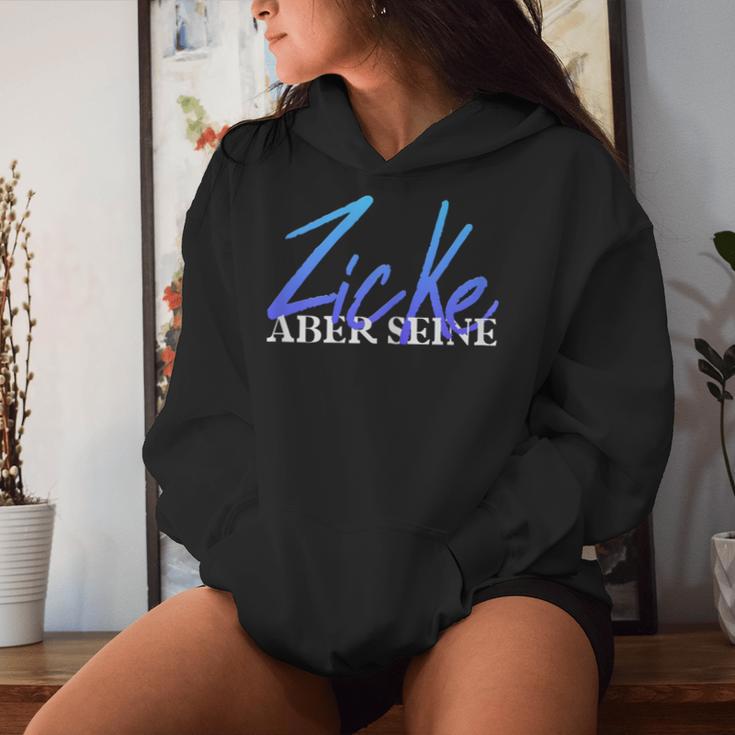 Women's Zicke Aber Seine Idiot Aber Ihr Paar Slogan Couple Kapuzenpullover für Damen Geschenke für Sie