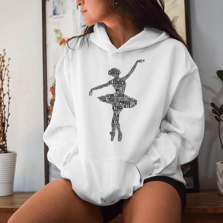 Ballerina Ballet Girls' Women's Kapuzenpullover für Damen Geschenke für Sie