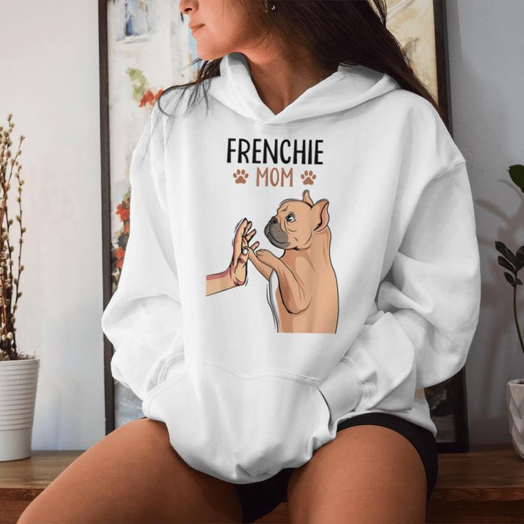 French Bulldog Mama Frenchie Mom Dog Woman Kapuzenpullover für Damen Geschenke für Sie