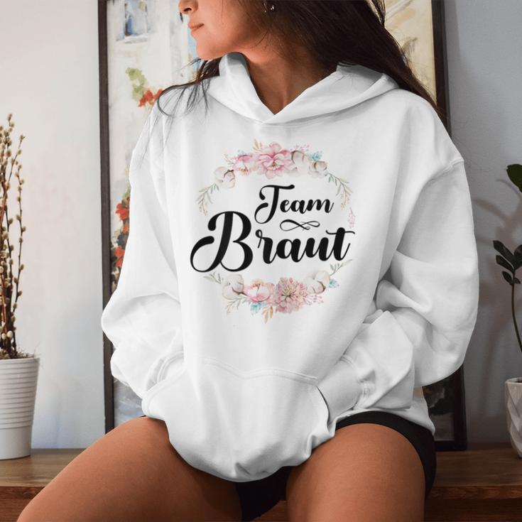 Women's Team Bride Team Bride Jga Poltern Kapuzenpullover für Damen Geschenke für Sie