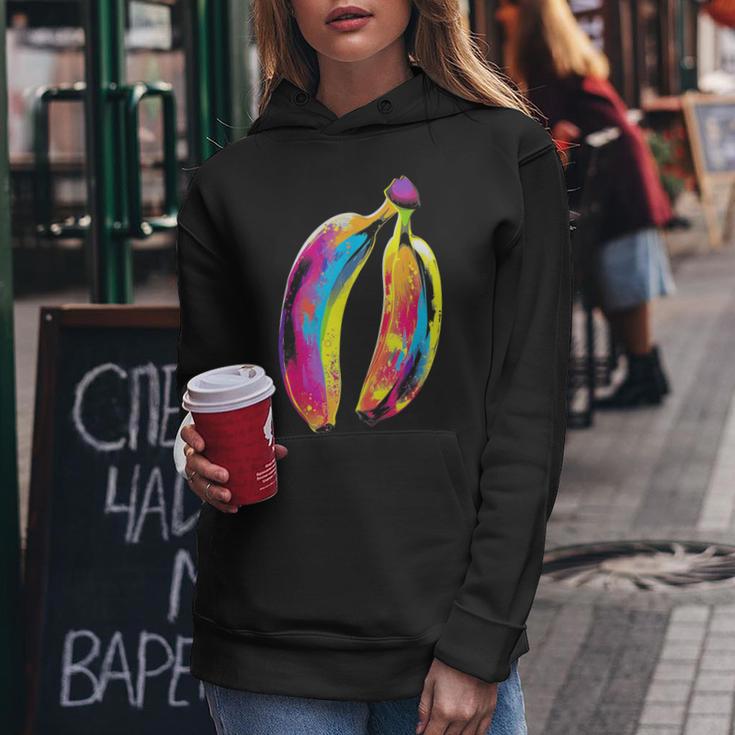 Banana Pop Kapuzenpullover für Damen Lustige Geschenke