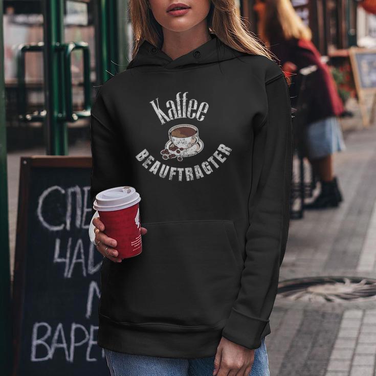 Coffee Commissioner Kapuzenpullover für Damen Lustige Geschenke