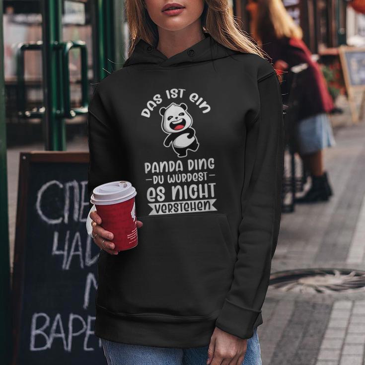 Das Ist Ein Panda Ding Panda Panda Bear Kapuzenpullover für Damen Lustige Geschenke