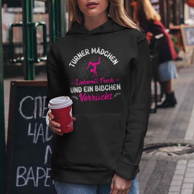 Turner Girl's Liebevoll Frech Gymnastics Gymnastics Kapuzenpullover für Damen Lustige Geschenke