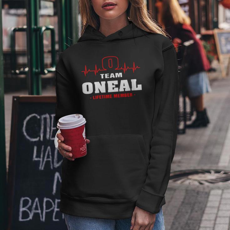 Women's Oneal Last Name Family Name Team Oneal Life Member Kapuzenpullover für Damen Lustige Geschenke