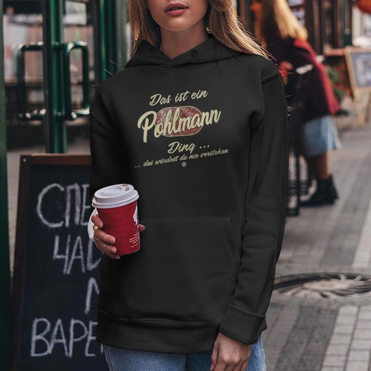 Women's With-Neck Das Ist Ein Pohlmann Ding Family Pohlmann Kapuzenpullover für Damen Lustige Geschenke