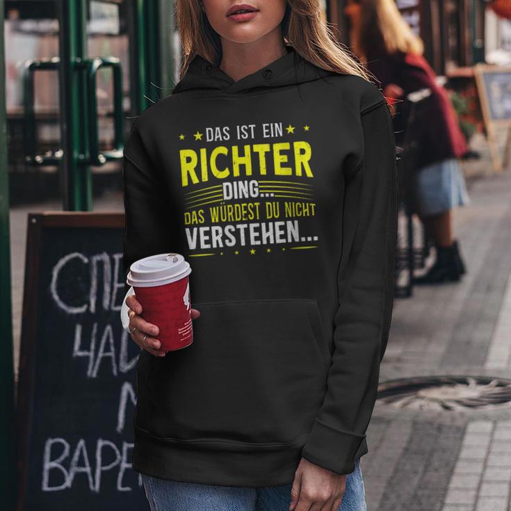 Women's With-Neck Das Ist Ein Richter Ding Kapuzenpullover für Damen Lustige Geschenke