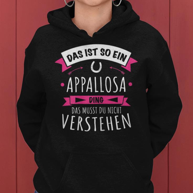 Appaloosa Horse Breed Das Ist So Ein Appaloosa Ding Kapuzenpullover für Damen