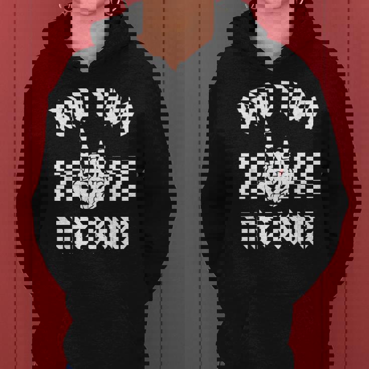 Bad Two The Bone Party Decorations Boy Girl 2Nd Birthday Women Hoodie