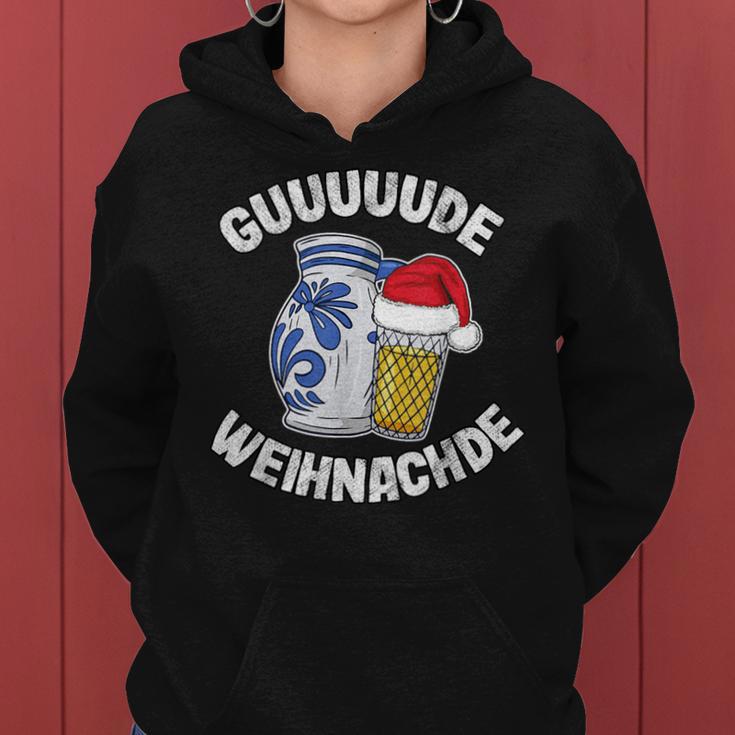 Bembel Apple Wine Christmas Appler Ebbelwoi Slogan Kapuzenpullover für Damen