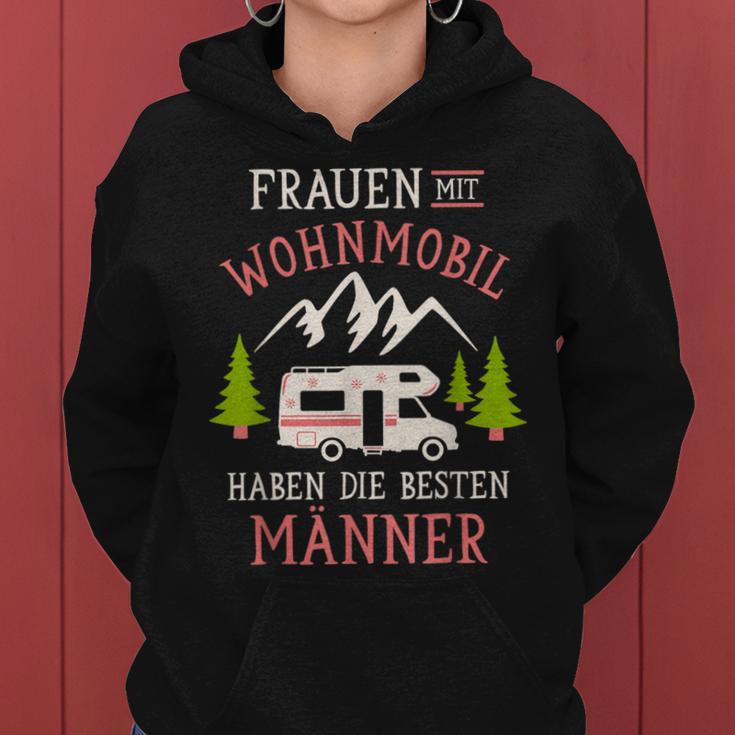 Camping Frauen Mit Wohnmobil Haben Die Besten Männer Camper Kapuzenpullover für Damen