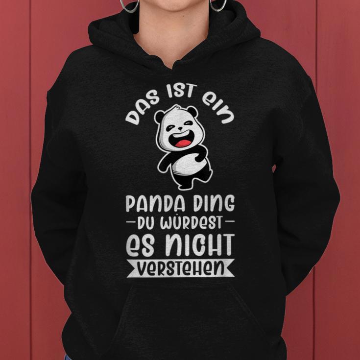 Das Ist Ein Panda Ding Panda Panda Bear Kapuzenpullover für Damen