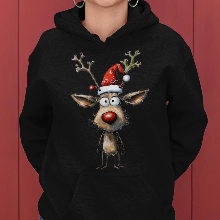 Reindeer Reindeer Christmas Women's Christmas Outfits Kapuzenpullover für Damen