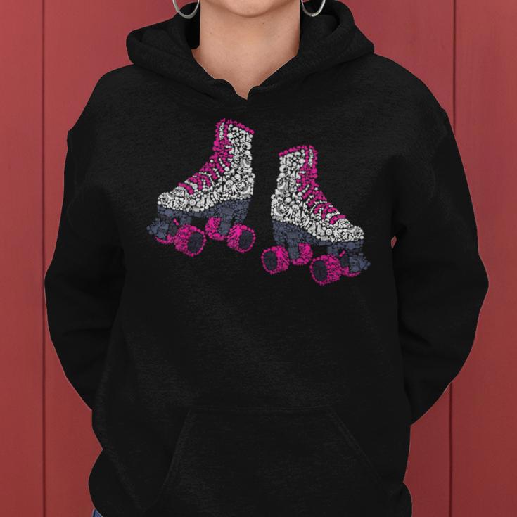 Roller Skates Girls Roller Skates Roller Girl Roller Skates Kapuzenpullover für Damen