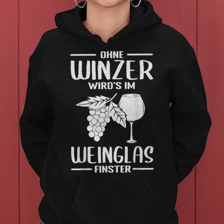 Winzer Weinbergineyard & Winemaker S Kapuzenpullover für Damen