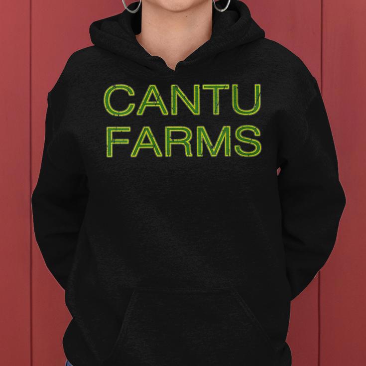 Women's Cantu Farms Squad Family Reunion Last Name Team Kapuzenpullover für Damen