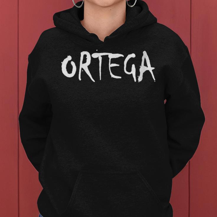 Women's Ortega Last Name American Hispanic Mexican Spanish Family Kapuzenpullover für Damen