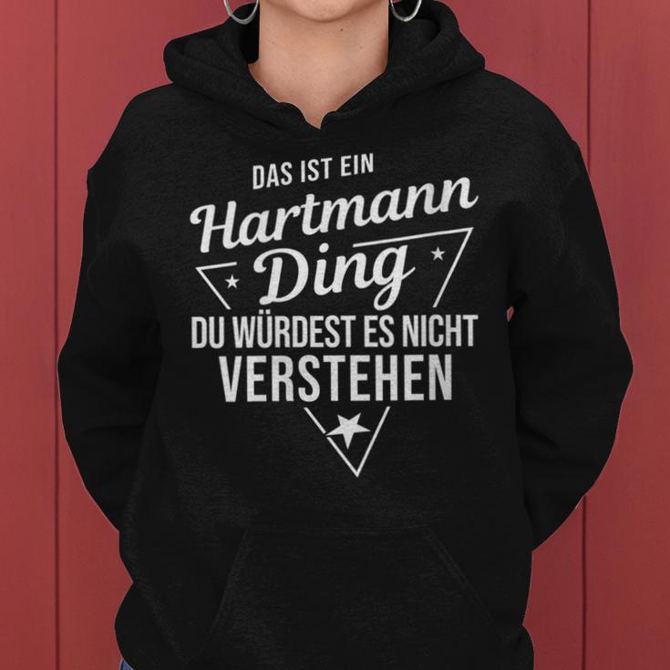 Women's With-Neck Das Ist Ein Hartmann Ding Du Würdest Es Nichterstehen Kapuzenpullover für Damen