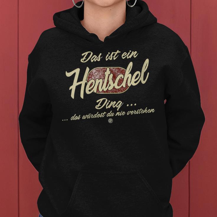 Women's With-Neck Das Ist Ein Hentschel Ding Family Kapuzenpullover für Damen