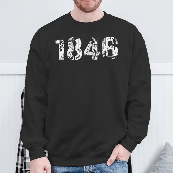 1846 Fan Sweatshirt Geschenke für alte Männer