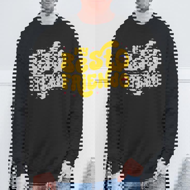 My Besto Best Friend Friendo Anime Lover Bestie Matching Bff Sweatshirt Gifts for Old Men