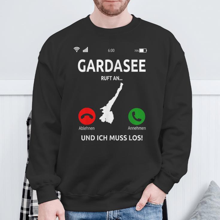 Call An Lago Di Garda Sweatshirt Geschenke für alte Männer